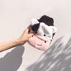 400ML Cute Rubber Cold or Hot Water Bottle Hand Warmers with Plush Cover Warm Body Bag Cute Cow view 2