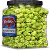 Green Mint Candy Popcorn by Its Delish, 16 Oz Jumbo Reusable Container, Festive Air Popped Sweet Crunchy Caramelized Popcorn - Refreshing Snack for Desserts, Parties, Candy Buffet  Vegan, Kosher view 3