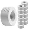Cloth Medical First Aid Tape 1" x 10 Yards [Pack of 12 Rolls] Lightweight Breathable Silk-Like Microporous Self Adhesive Latex Free Hypoallergenic Bandage and Wound Dressing Tape (12) view 1