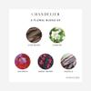 Aroma360 - Chandelier - Paris Collection Candle Trio - Luxury Scented Candles w/Essential Oils - Bergamot, Jasmine, Saffron & Sweet Berry - Aromatherapy - Soy Candles - 80hr Burn - 11 oz - Set of 3 view 4