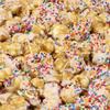 Gourmet Caramel Party Popcorn by Its Delish, 8 Oz Bulk Bag  Birthday Cake Candy Popcorn with Rainbow Nonpareils, Festive Air-Popped Sweet Snack, Vegan, Kosher view 2