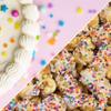 Gourmet Caramel Party Popcorn by Its Delish, 8 Oz Bulk Bag  Birthday Cake Candy Popcorn with Rainbow Nonpareils, Festive Air-Popped Sweet Snack, Vegan, Kosher view 3