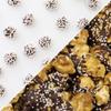 Fun & Delish Caramel Chocolate Popcorn by Its Delish,2 lbs Bulk Bag - Festive Caramel and Chocolate Sweet Crunchy Popcorn Topped with Sprinkles of White Nonpareils - Air popped, Vegan, Kosher view 2