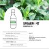 Auxo Gardens Spearmint Essential Oil 1oz (30ml) -100% Natural and Pure, Premium Quality Therapeutic Grade Essential Oil for Aromatherapy-Fresh, Sweet and Minty view 3