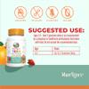 MaryRuth's Multivitamin Gummies for Teens | Vitamin D3, A, C, E, B6, B12, Zinc, Iodine, Biotin | Immunity | Tissue, Vision, & Skin Health | Vegan | Non-GMO | Sugar Free | Gluten Free | 60 Count view 3