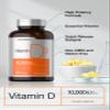 Horbach Vitamin D3 10000 IU | 500 Softgels | Non-GMO, Gluten Free Supplement | Value Size | 250mcg | High Potency Formula view 4