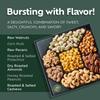 Assorted Nuts Gift Basket - 7 Nut Gift Box with Walnuts, Cashews, Corn Nuts, Honey Roasted Peanuts, Pistachios, Pecans, Almonds - Holiday Nut Sampler Gift - Christmas Food Snacks & Thanksgiving Gifts view 3