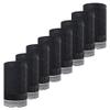 Paper Towel Jumbo Roll 2 Ply 120 Highly Absorbent Sheets Set of 3, 6 or 8 (8 Rolls, Black) view 1