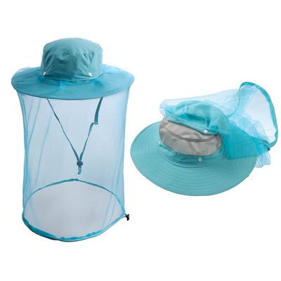 Mosquito Bug Head Net Hat,Veil Mesh Protection Cap,Dog Grooming Gnats Gear