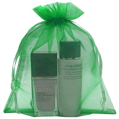 100pcs Green Orgaza Gift Bags 6X9 Inch Small Mesh Drawstring Jewelry Pouch for St.Patricks Day Christmas Party Favor Goodie Candy Bag Fruit Protection Bags
