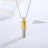 528 hz Necklace, Anxiety Necklace, Breathing Necklace for Meditation Tuning Tools, Mindfulness & Stress Relief Gifts for Women, Men, Frequency Healing Devices, Whistle Necklace for Relaxation, Calming (Gold) view 3