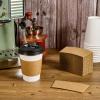 200 Pack Coffee Sleeves, Disposable Cup Sleeves for Hot and Cold Drinks, Strong Coffee Cup Sleeve Fit for 10-24 oz Cups view 2