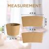 200 Pack Coffee Sleeves, Disposable Cup Sleeves for Hot and Cold Drinks, Strong Coffee Cup Sleeve Fit for 10-24 oz Cups view 3