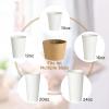 200 Pack Coffee Sleeves, Disposable Cup Sleeves for Hot and Cold Drinks, Strong Coffee Cup Sleeve Fit for 10-24 oz Cups view 4
