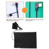 5V 2A USB Heating Pad, Washable Heater Carbon Heating Pad, Electric Cloth Heater, for Neck Back Abdomen Lumbar Heating Pad Pet view 4