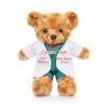 Personalized Teddy Bear with Custom Text/Blessing, Bear Stuffed Animal Plush as Nurse Gift/Doctor Gift for Women/Men, Personalized Gift for Nurse/Doctor/Medical Student Graduation (10IN-Doctor 2) view 1