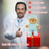 Personalized Teddy Bear with Custom Text/Blessing, Bear Stuffed Animal Plush as Nurse Gift/Doctor Gift for Women/Men, Personalized Gift for Nurse/Doctor/Medical Student Graduation (8IN-Doctor 5) view 3
