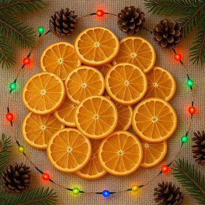 Sliced Oranges in Bag! Potpourri Tea and Decorating