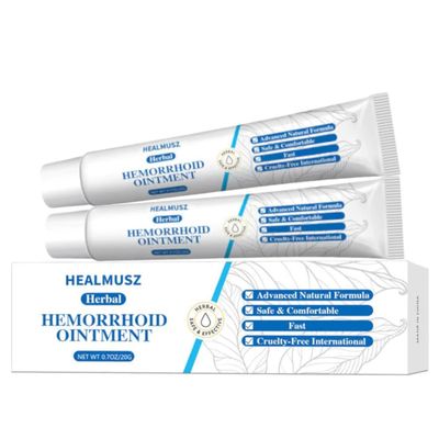 ANEFOSE Natural Herbal Hemorrhoids Ointment, Chinese Herbal Hemorrhoids Cream, Hemorrhoid Ointment, Herbal Hemorrhoid Ointment, Organic Herbal Hemorrhoid Cream, 0.7Oz/20g (2PCS)