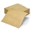 Gift Boutique 100 Burlap Printed Cocktail Beverage Napkins Disposable Paper Rustic Natural Brown Dessert Napkin for Vintage Country Tan Wedding Holiday Bridal & Baby Shower Tableware Party Supplies view 3