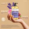 Cosmetasa Lavender Massage Oil for Massage Therapy with Hot Stones  Natural, Cruelty-Free & Spa Quality Skin Therapy Oil & Soothing Care  Lavender, Geranium & Grapeseed Oil (8.8 oz) view 2