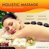 Natural Nourishing Massage Oil with Massage Hot Stones - Therapeutic Citrus & Coconut Massage Oils, Hydrating & Aromatic Essential Oils for Dry Skin, Soothes Muscle & Joints 8.8 oz view 3