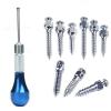 10Pcs Orthodontic Mini Implants Micro Screw +1Pc Screwdriver Tool Stainless Materials view 1