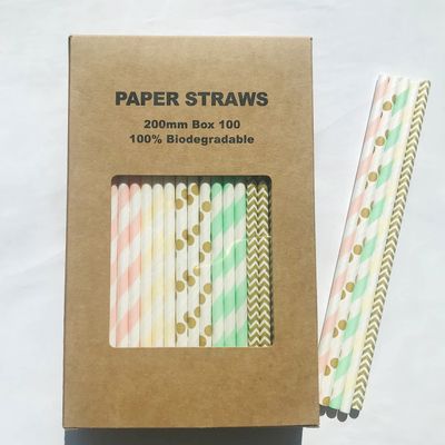 100 pcs Mixed Party Paper Straws Bulk, Blue Pink Gold Mint Black Red Lilac Drinking Straws, Birthday Baby Bridal Shower Wedding Christmas New Year Cake Pop Sticks (Mint Jubilee)
