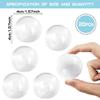 20Pcs Optical 3D Magnifying Lenses Biconvex Lens Magnifier 40.6mm Optical Plastic PMMA Lens for Magnification view 2