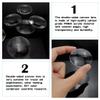 20Pcs Optical 3D Magnifying Lenses Biconvex Lens Magnifier 40.6mm Optical Plastic PMMA Lens for Magnification view 3