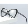 2pcs Transition Photochromic Bifocal Reading Glasses For Women oversized Cat Eye Readers Sunglasses (2pcs-black&white, 2.5, multiplier_x) view 3