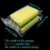 (750 Pack)Kheoxusa Individually Wrapped Sponges,Sponges Individually Wrapped for Kitchen Scrub Dish Wash Dishes Dishwashing Cleaning Non Scratch Scrubber Sink Bulk Case Small Mini-Smaller(2.2in/5.6cm) view 4