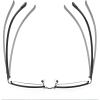 2pcs Men's square frame Business Bifocal Transition Photochromic Reading Glasses UV400 driving Sun Reader sunglasses (2PCS-black&blue, 4, multiplier_x) view 4