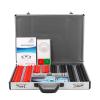 NICHOY 266 Pcs Optical Trial Lens Set,Plastic Rim,Aluminium Case + Free Trial Frame,Glasses Optometry Equipment Instrument with Combination Lock(Color:Sliver,Size:266pcs) view 1