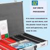 NICHOY 266 Pcs Optical Trial Lens Set,Plastic Rim,Aluminium Case + Free Trial Frame,Glasses Optometry Equipment Instrument with Combination Lock(Color:Sliver,Size:266pcs) view 4