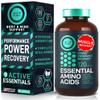Essential Amino Acids Supplement - All 9 EAAs with BCAAs Amino Acids (Leucine, Lysine, Valine, Threonine) - 3,000mg Per Serving - Muscle Growth, Power, Recovery - 120 Vegan, Caffeine Free Capsules view 1