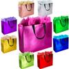 GITMIWS 13'' Sparkle Gift Bags with Tissues  Set of 18 Mix Color Reusable Bags Large size - Ideal as Goodie Bag, Birthday, Wedding, Party Favor Bags view 1