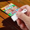 30 PCS Lottery Ticket Scratcher Tool Keychain, Lotto Scratcher Keyring ,Scraper for Label ,Films, Lottery, Blank Keychains For Sublimation (White) view 3