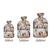 Personalized Hot Water Bottle with Cover Custom Photo and Text Warm Fleece Rubber Picture Hot Water Bottle Chrstmas Unique Winter Gift for Women Girls Kids Couples view 4
