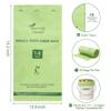 100% Compostable 1.6 Gallon Trash Bags, 6 Liter, 150 Count Kitchen Food Scrap Small Compost Bags for Countertop Bin with Europe EN13432 Certified view 2