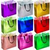 BLEWINDZ 18Pcs Large Gift Bags with Tissues for Presents - 13'' Reusable Non-Woven Gift Goodie Bags with Metallic Shiny - Party Favor Bag Tote Bag for Wedding, Birthday, Christmas view 1