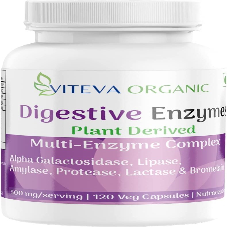 BETT Valley Multi-Enzyme Probiotic 200 Tablets + Your Vitamin Guide | Pack of 2 | 400 Count Tablets