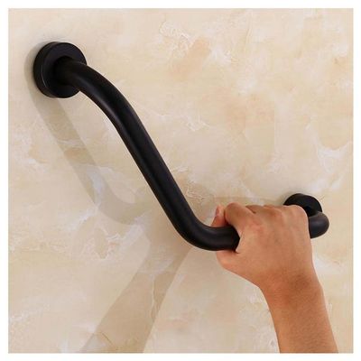HWASH Non-Slip Safety Support Grab Handle, 43x25x10cm / 16.9x9.8x3.9inch Bathtub Rail Tub Toilet Handrail Shower Safety Support for Elder Anti-Slip Handle Grip