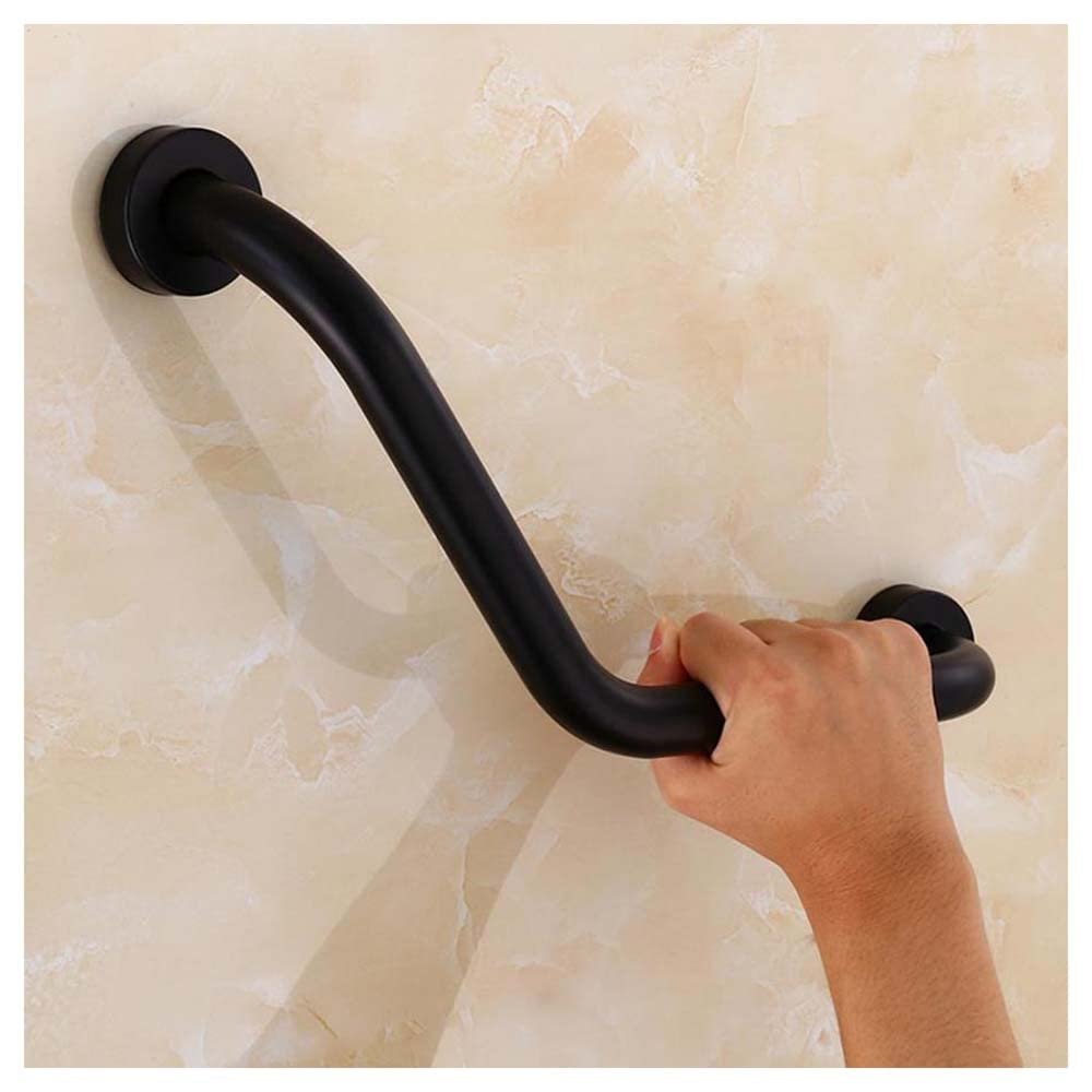 HWASH Non-Slip Safety Support Grab Handle, 43x25x10cm / 16.9x9.8x3.9inch Bathtub Rail Tub Toilet Handrail Shower Safety Support for Elder Anti-Slip Handle Grip