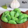    Feicui Green Garlic, Laba Garlic 300G/can, Pickled with White Vinegar, Green Garlic, Sweet and Sour Garlic, Rice, Pickled Vegetables, Shandong Specialty (300G,1 can) view 2