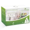 100% Compostable Trash Bags, 8 Gallon, 30 Liter, 0.85 Mils, 70 Count Large Kitchen Food Scrap Compost Bags for Kitchen Step Trash Cans with Europe EN13432 Certified view 4