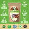 Good Balance Health Organic Cacao Powder | Raw Unsweetened Cacao Powder for Baking, Smoothies & Hot Chocolate | Plant-Based Superfood, Non-GMO, Gluten Free, Vegan & Keto Friendly, Resealable Bag view 4