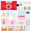 10 Packs Galaxylense 128 Pcs First Aid Kits Small for Survival Emergency Trauma Military Tactical Medical School Office Home Hunting Camping Hiking Traveling Fishing IFAK EMT Bag view 2