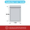 100 pack mylar bags holographic smell proof packaging bag for small bussiness resealable zipper sealable pouch bags sample, jewelry, lipgloss, food,soap,electronic supplies7.110.2 inch,pink view 2