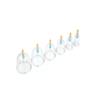 AHCS Cupping Therapy Vacuum Suction Disposable Hijama Cups Chiropractor Acupuncture Physiotherapy - Multiple Sizes - Free Cupping Gun One Pcs Express Delivery Worldwide (1000, B6) view 2